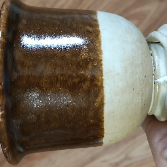 VINTAGE ARTISAN SET OF FIVE POTTERY STONEWARE (WINE) GOBLETS - Picture 12 of 16